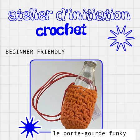 Initiation au crochet - fais ton porte-gourde 🧶